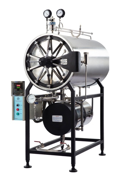 semi-automatic-horizontal-cylindrical-high-pressure-steam-sterilizer
